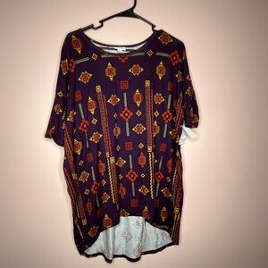 NWT LuLaRoe Irma Oversized Top